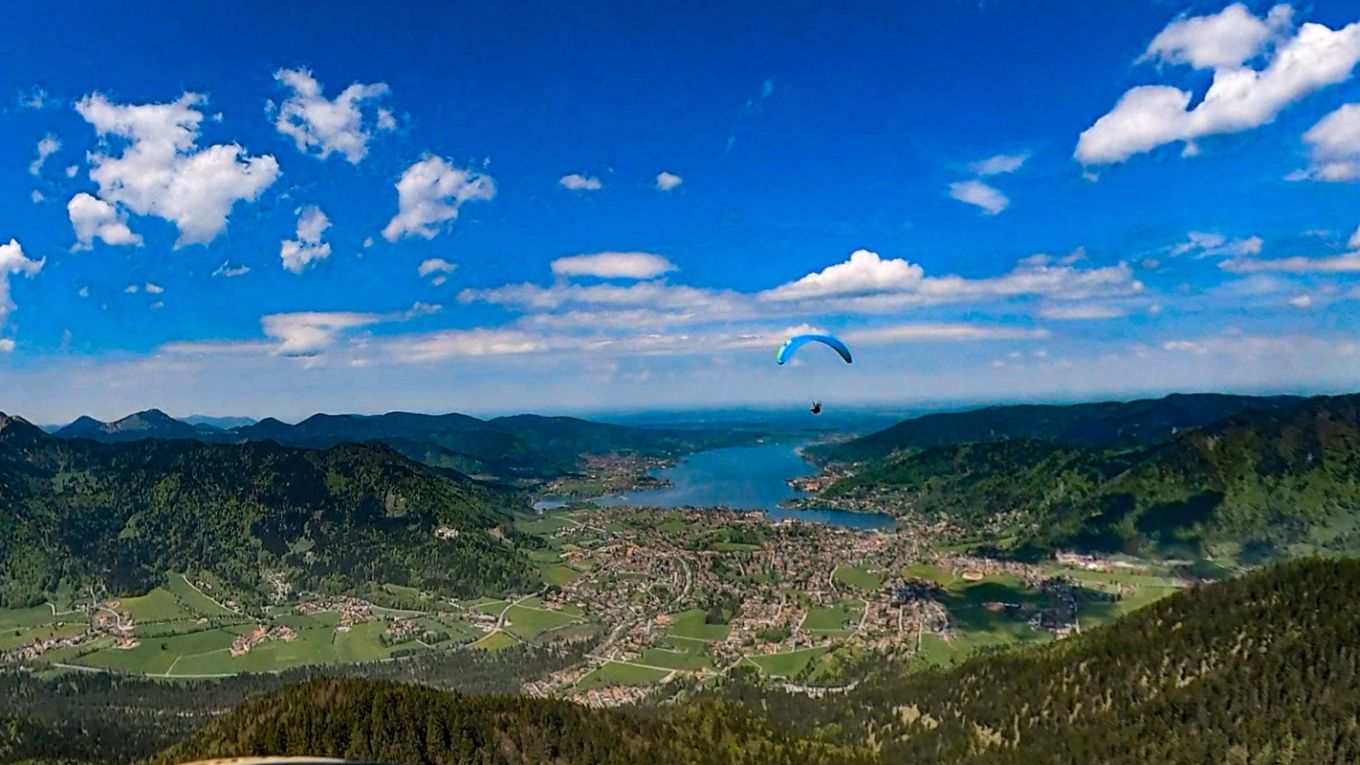 Tandem Paragliding Brauneck - Gleitschirmfliegen